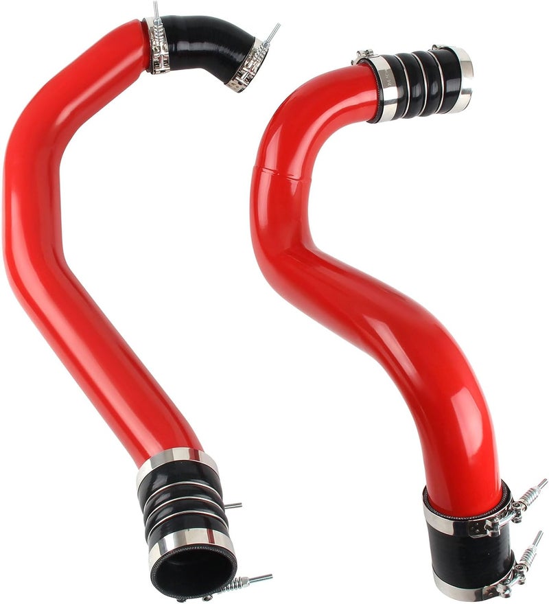 DOCAS Turbo Intercooler Pipe and Boot Kit CAC tubes Powerstroke Compatible with 2003-2007 Ford 6.0L F250 F350 F450 F550 - Image 2